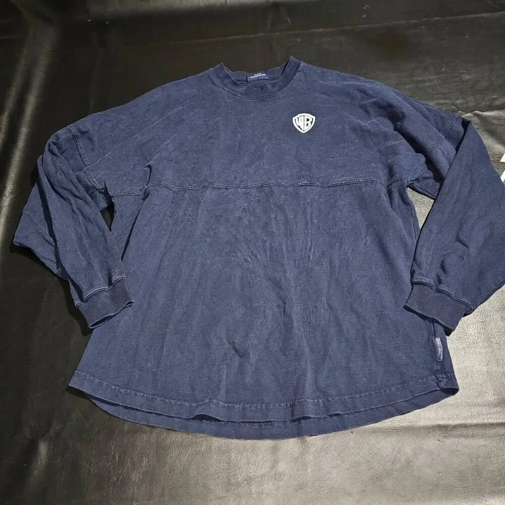 Warner Bros Studios Navy Blue Spirit Jersey Medium Mens‎ Womens Unisex